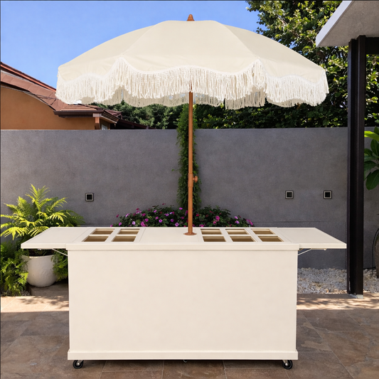 Signature Smooth Collapsible Charcuterie Serving Cart