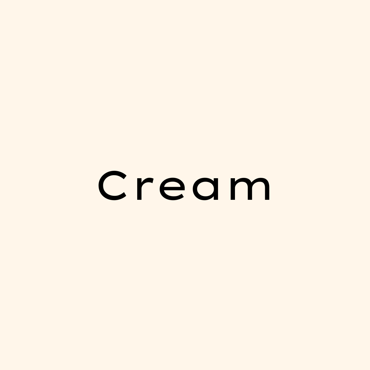 Painted Cream