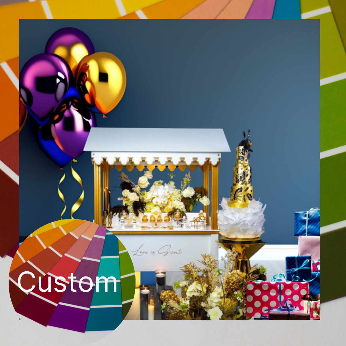 Ultimate Cake and Special Event Cart #0105