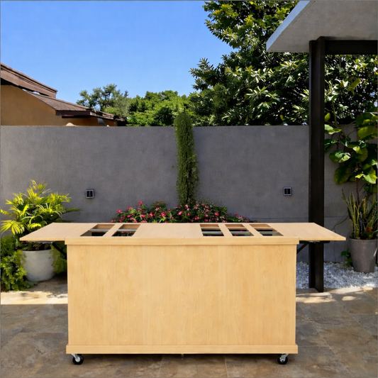 Collapsible Charcuterie Cart - Model 0107 - RF