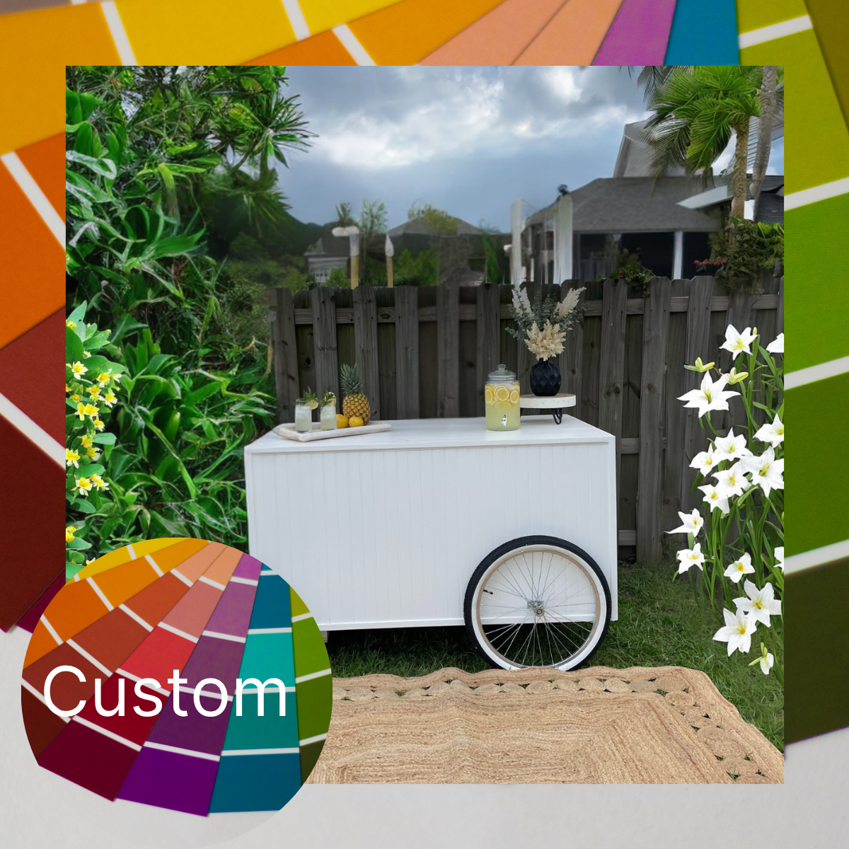 Collapsible General Purpose Service Cart #0104