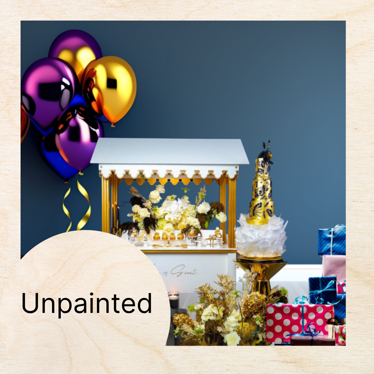 Ultimate Cake and Special Event Cart #0105