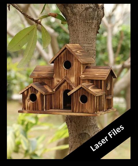Bird House and Feeders