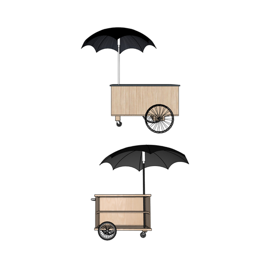 Design Your Own Collapsible General Purpose Service Cart #0104