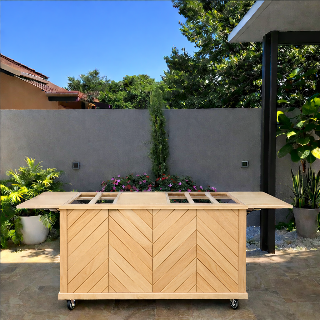 Collapsible Charcuterie Cart - Model 0107 - RH