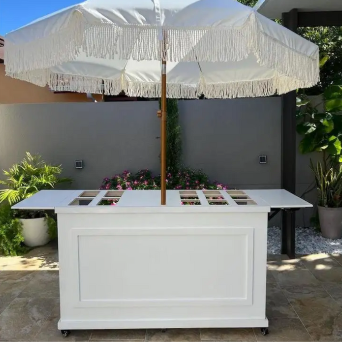 Cart #0107 - Portable Collapsible Charcuterie Cart