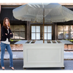 Collapsible Charcuterie Food Cart #0107