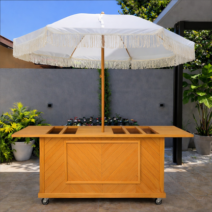 Collapsible Charcuterie Cart - Model 0107 - RH