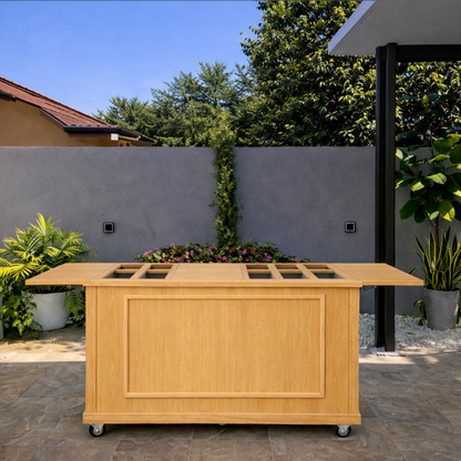 Collapsible Charcuterie Cart - Model 0107 - RF