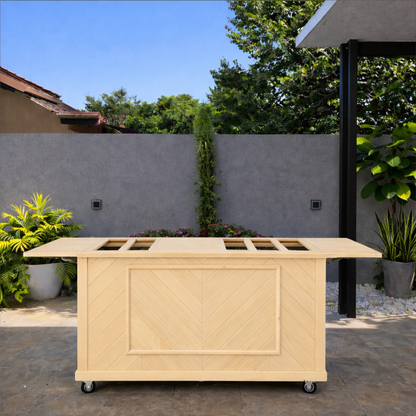 Collapsible Charcuterie Cart - Model 0107 - RH