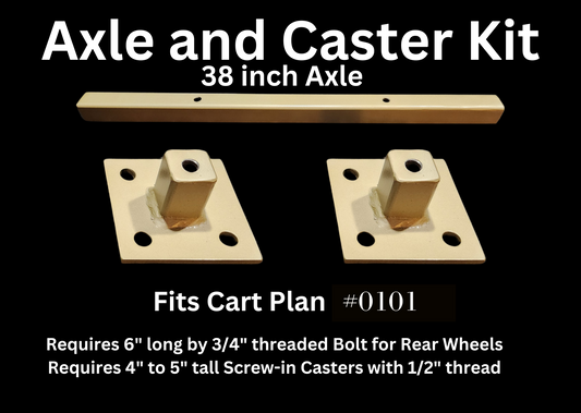 Wheel and Caster Kit for Plan #0101