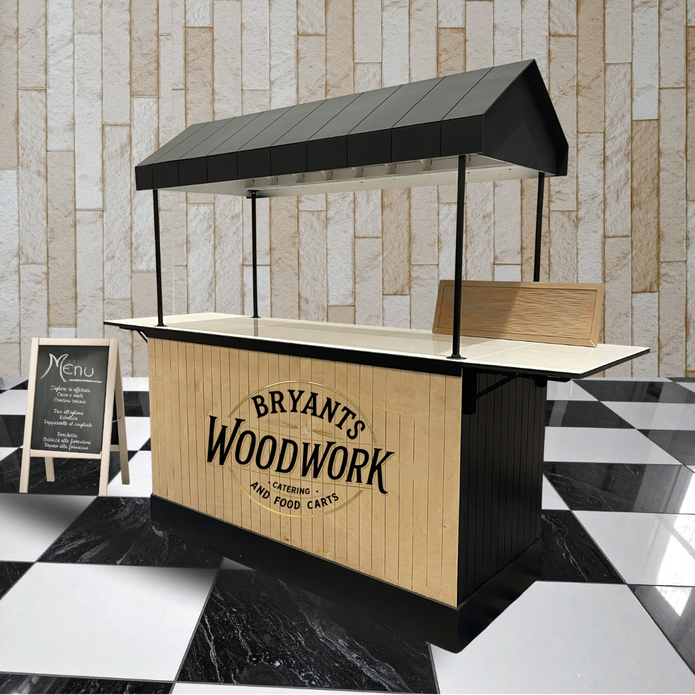 Cart 0201 - The King Cater — Our Largest Custom Catering & Food Service Cart