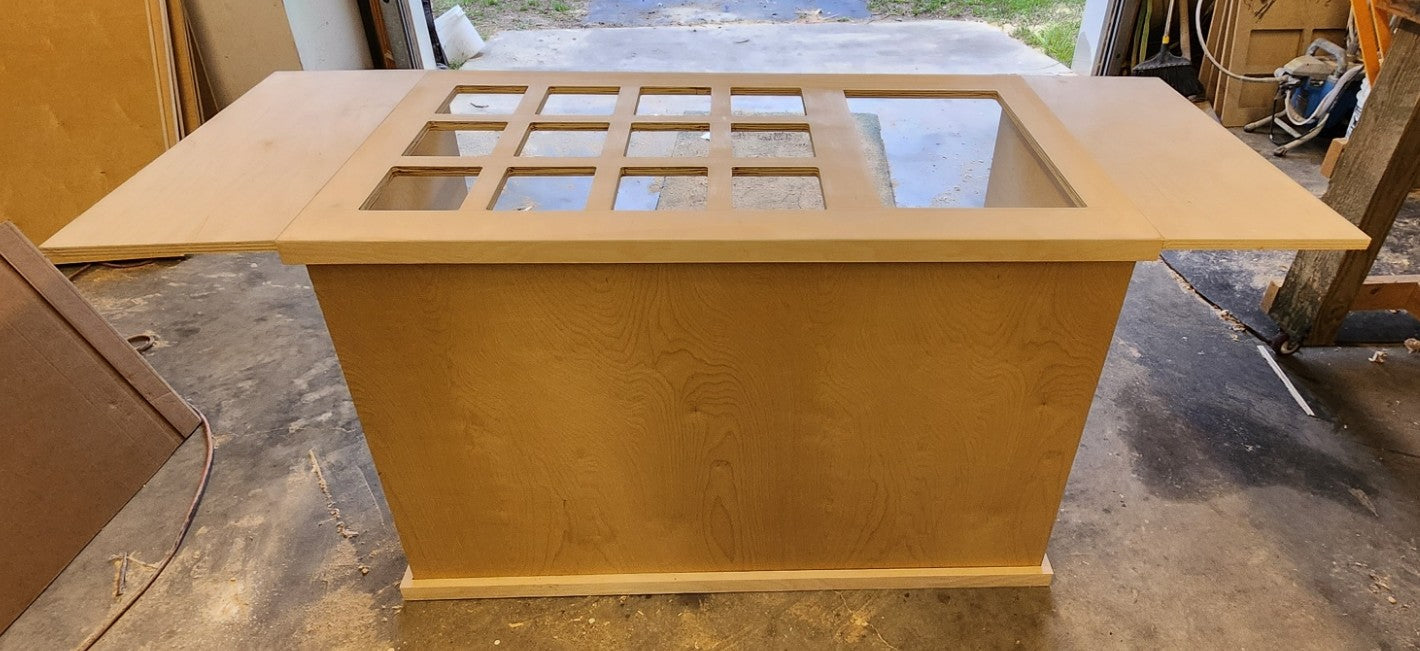 Collapsible Easy Transport Charcuterie Cart #0107