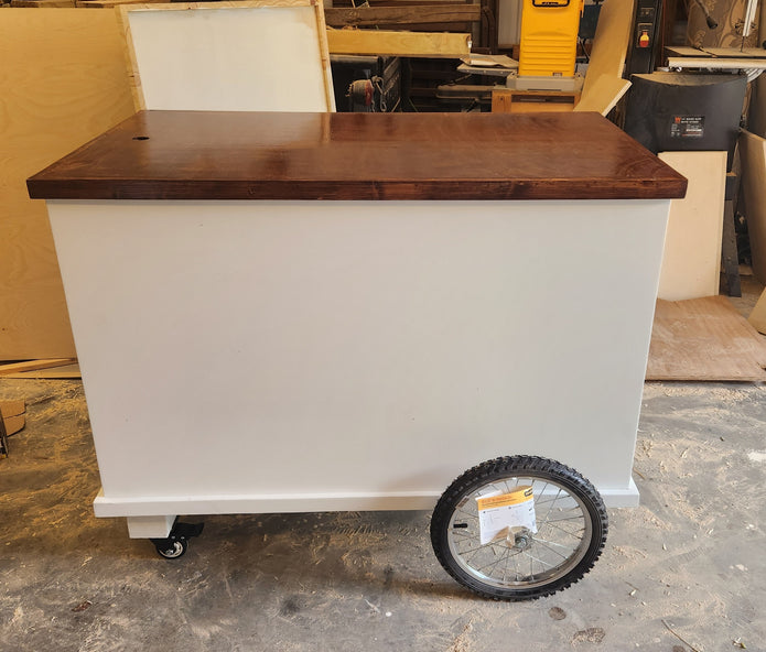 Collapsible General Purpose Service Cart #0104