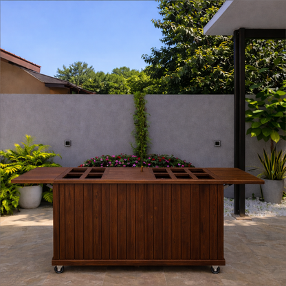 Collapsible Charcuterie Cart - Model 0107 - RS