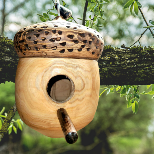 Made to Order Acorn Style Operational Bird House