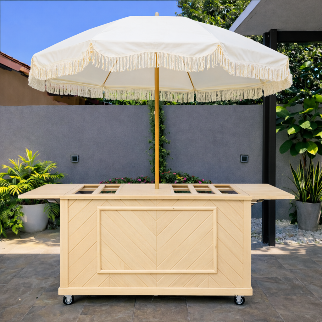 Collapsible Charcuterie Cart - Model 0107 - RH