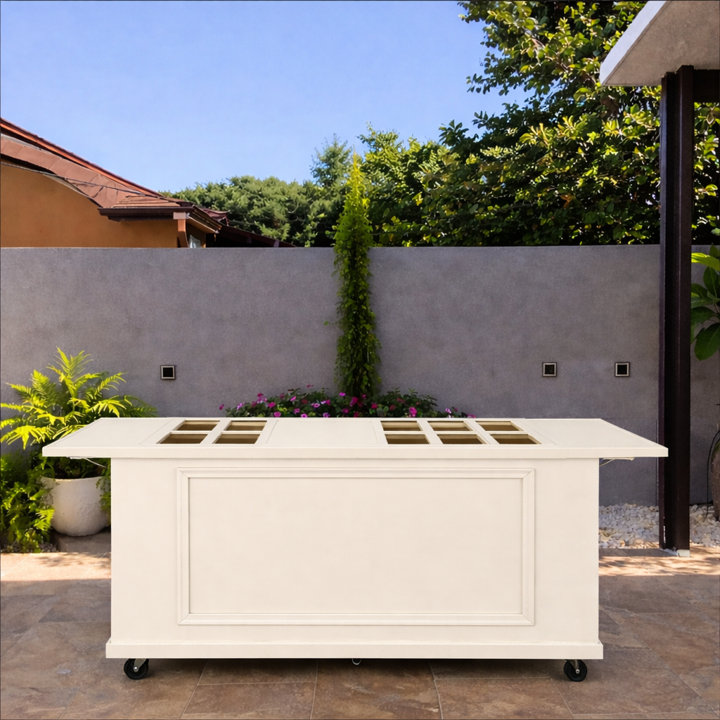 Collapsible Charcuterie Cart - Model 0107 - F