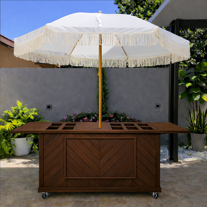 Collapsible Charcuterie Cart - Model 0107 - RH