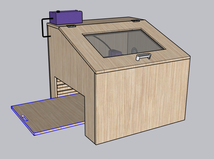Custom Laser Enclosure Plans, Fits up to 32 x 32 Machines