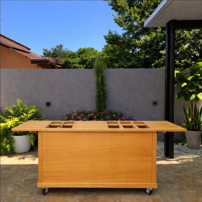 Collapsible Charcuterie Cart - Model 0107 - RF