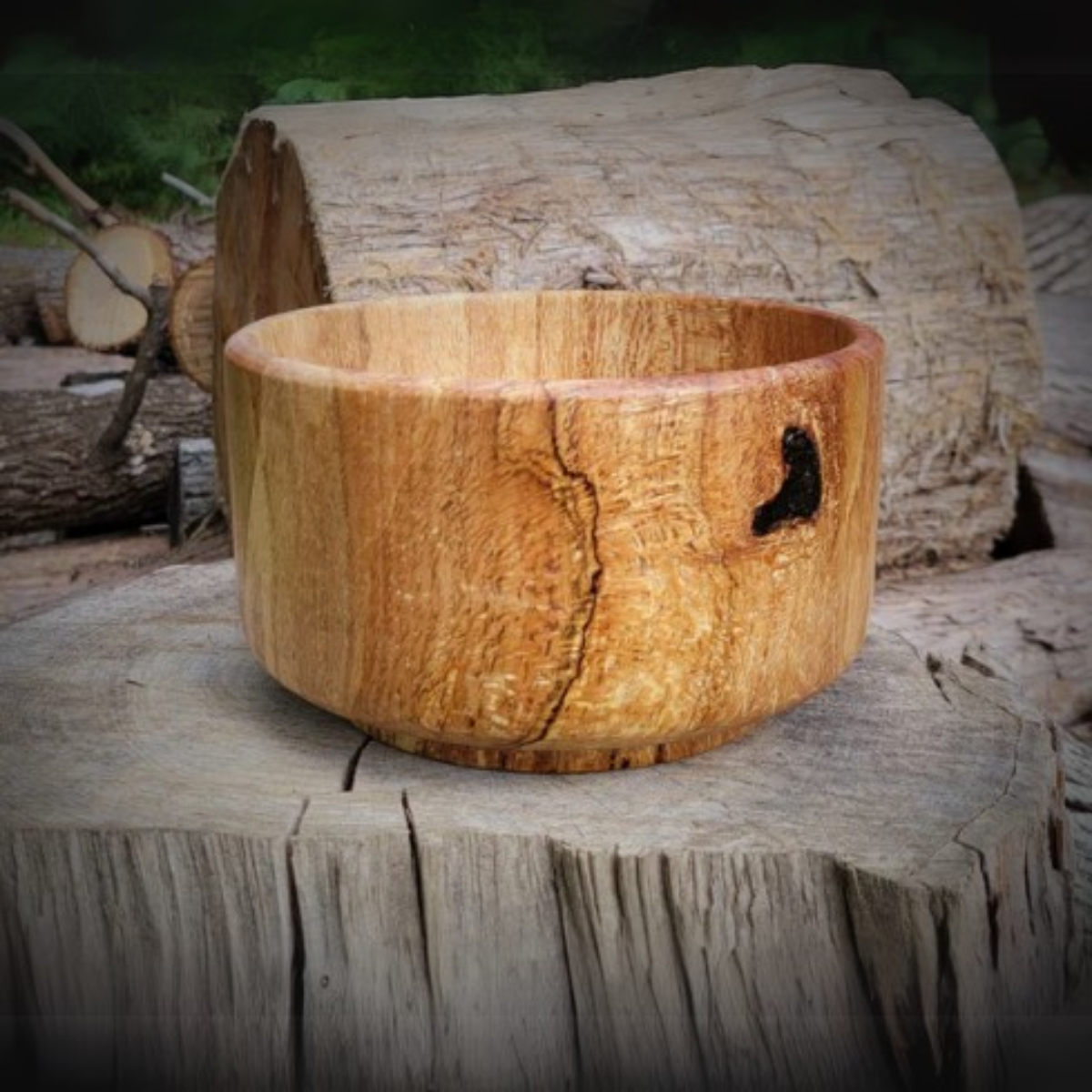 Spalted Water Oak Bowl