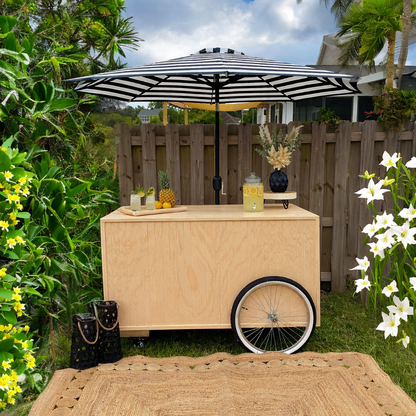 Beverage and Product Service Cart