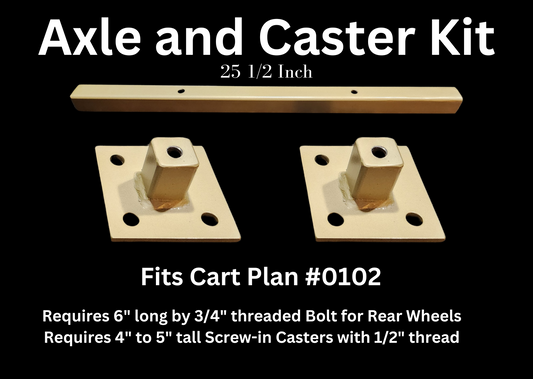 Wheel and Caster Kit for Plan #0102