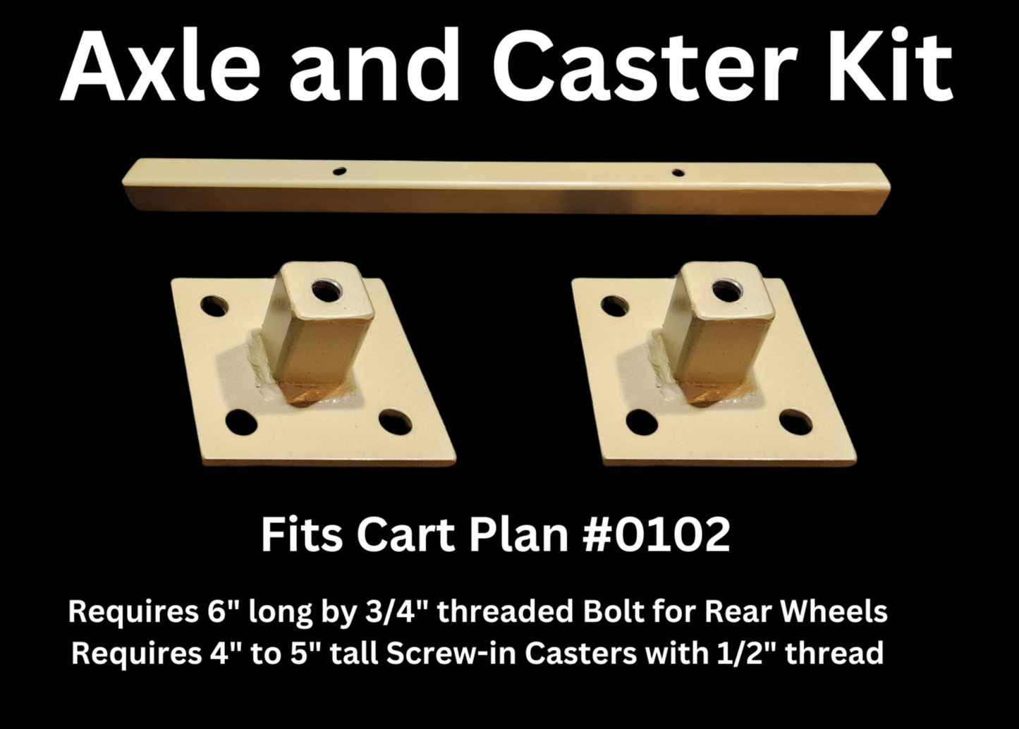 Wheel and Caster Kit for Plan #0102