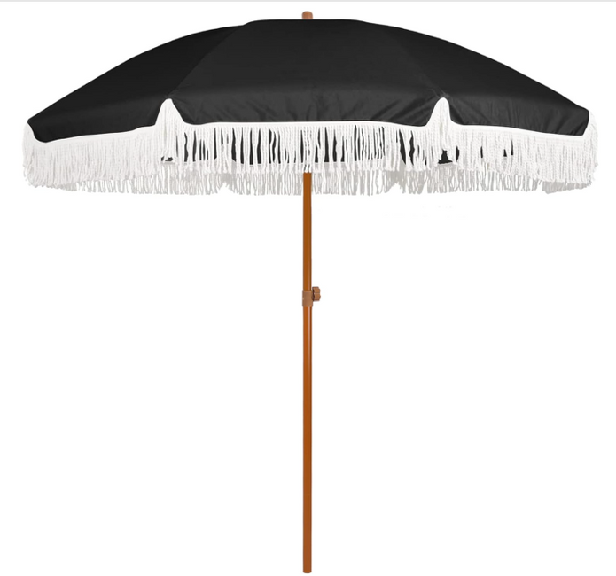 Umbrella - Black 7ft