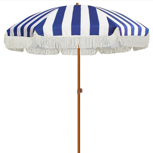 Optional - Umbrella Blue and White Stripe