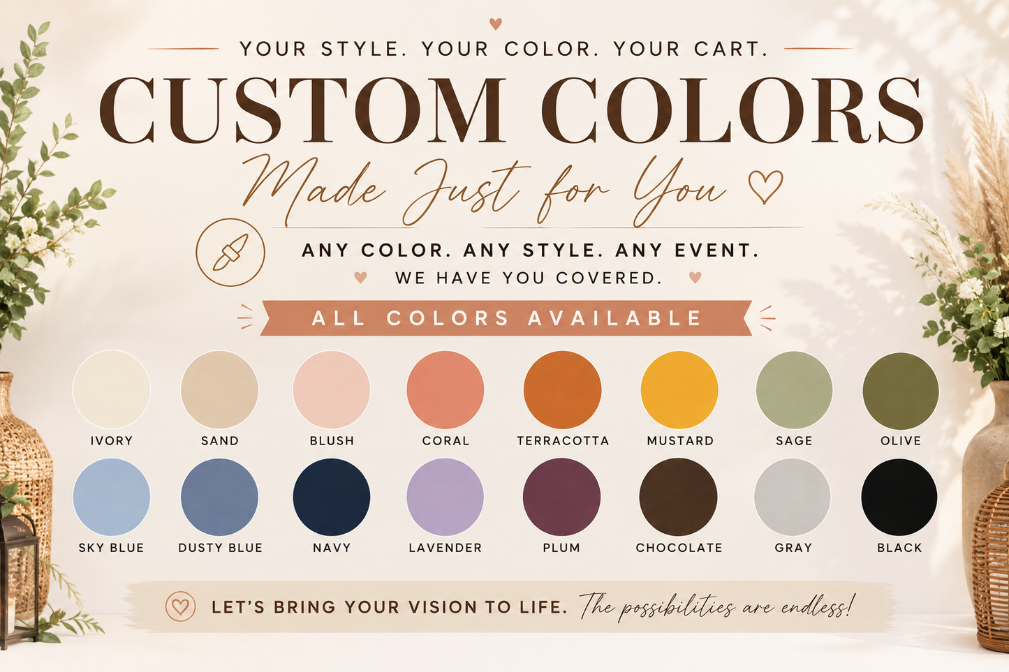 Signature Smooth Charcuterie Cart