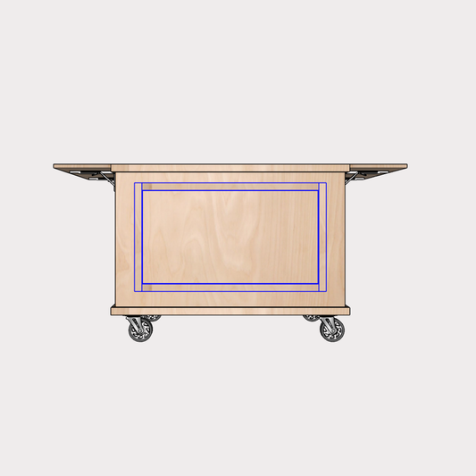 Cart Frame for Logos and Signs