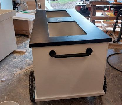 Event Beverage & Service Cart