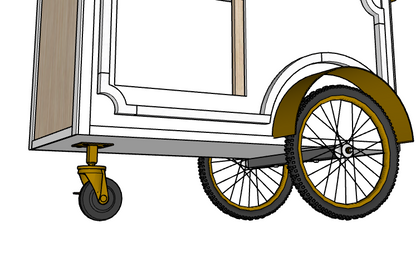 Wheel and Caster Kit for Plan #0101