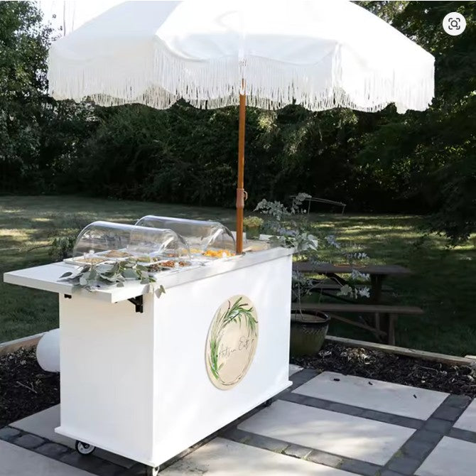 Collapsible Charcuterie Food Cart #0107