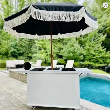 Cart #0107 - Portable Collapsible Charcuterie Cart – Luxury Grazing On the Go!