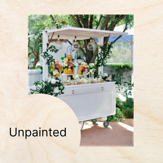 Cake, Wedding and Special Event Service Cart #0102