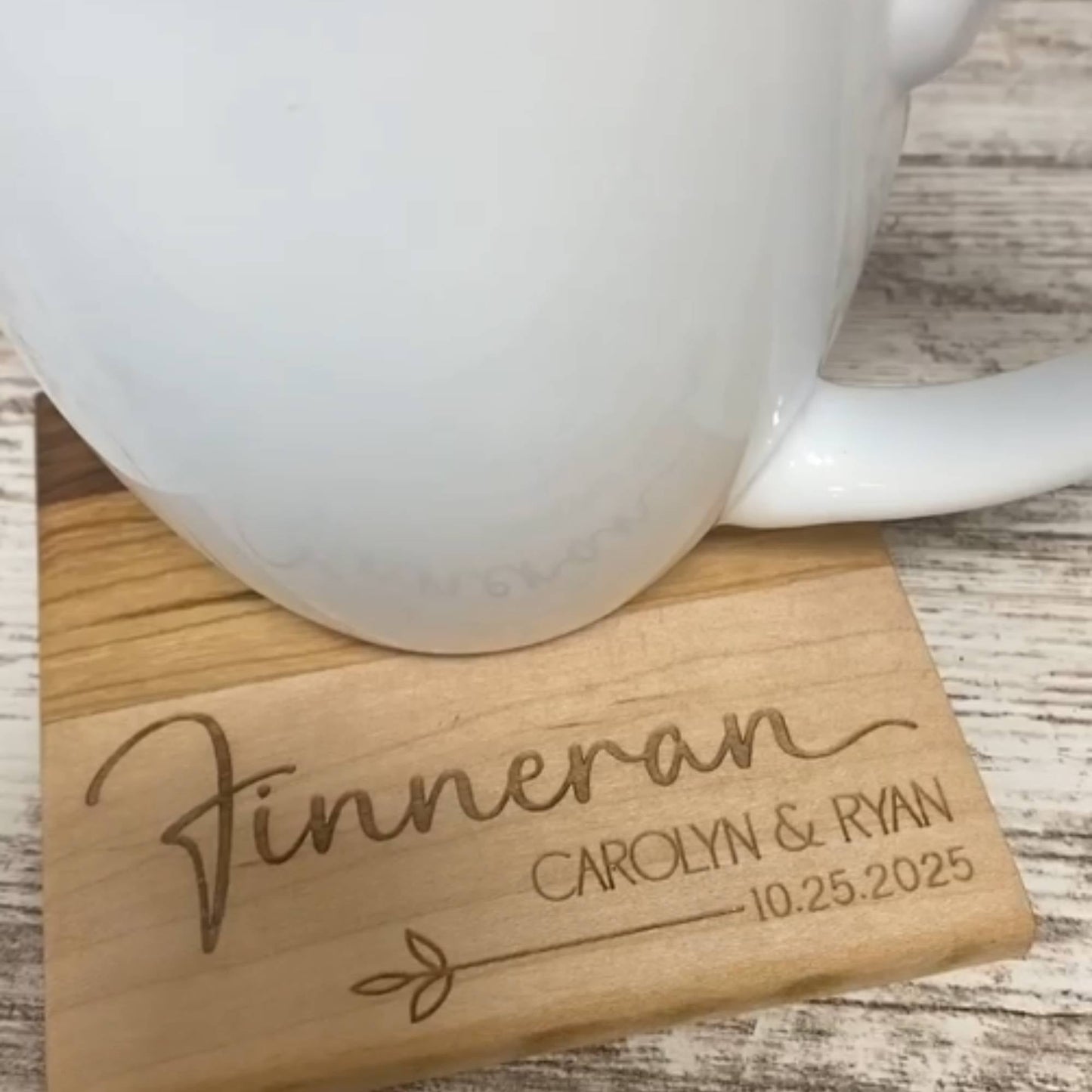 Cherry Wood Coasters