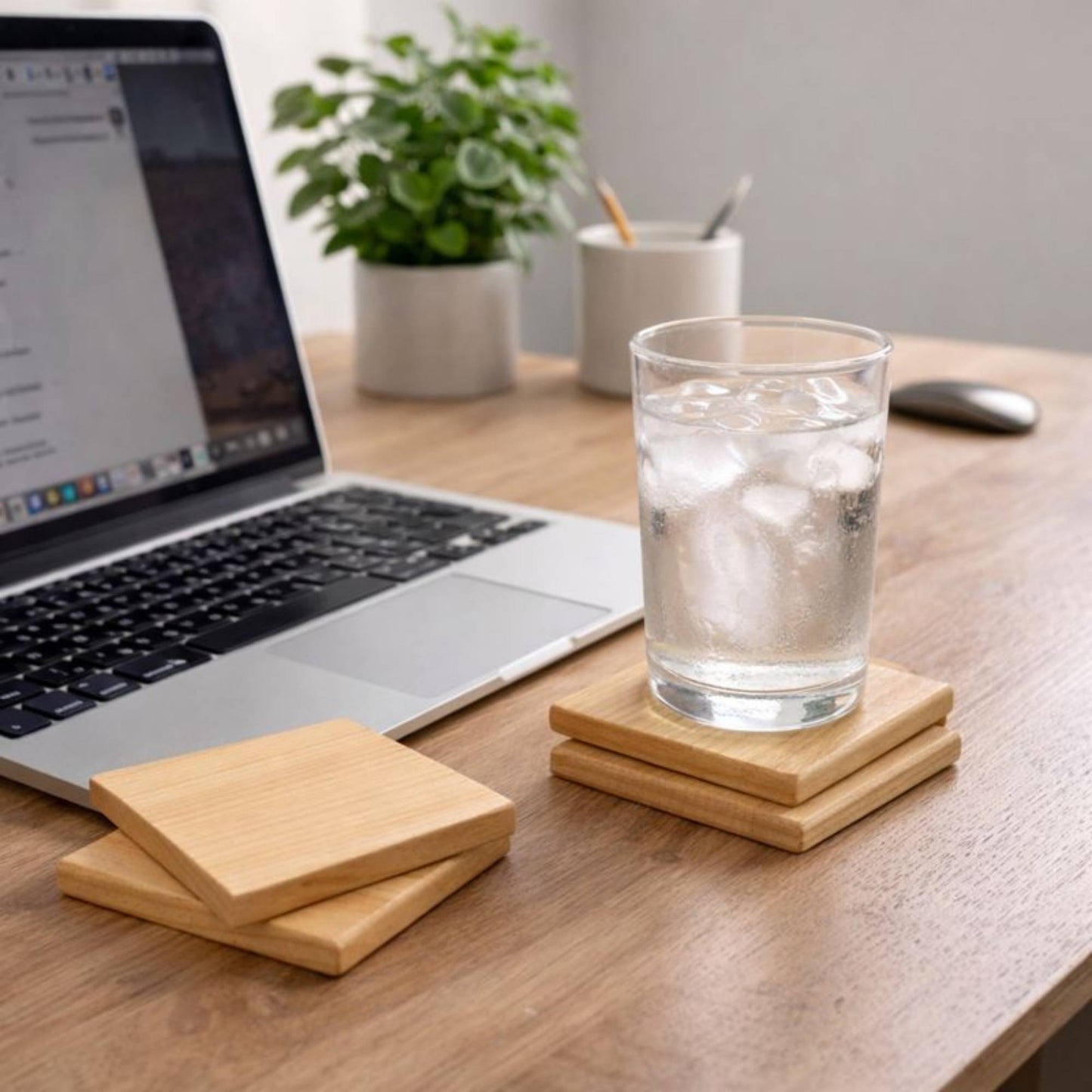 Cherry Wood Coasters