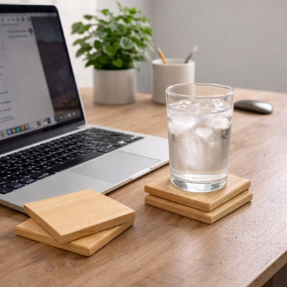 Cherry Wood Coasters