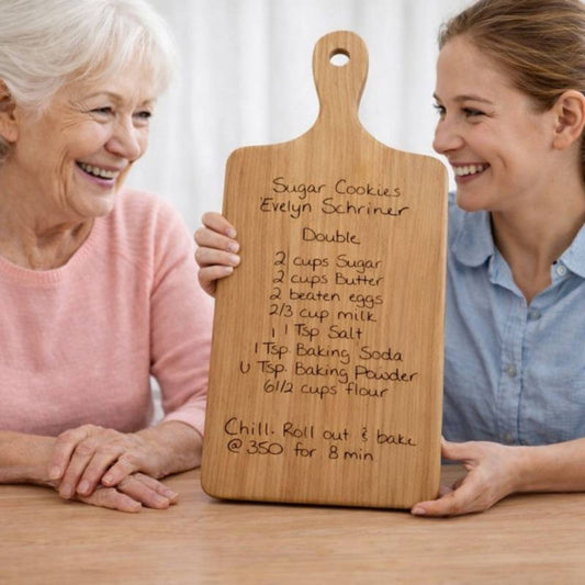 Custom Engraved Recipe Board