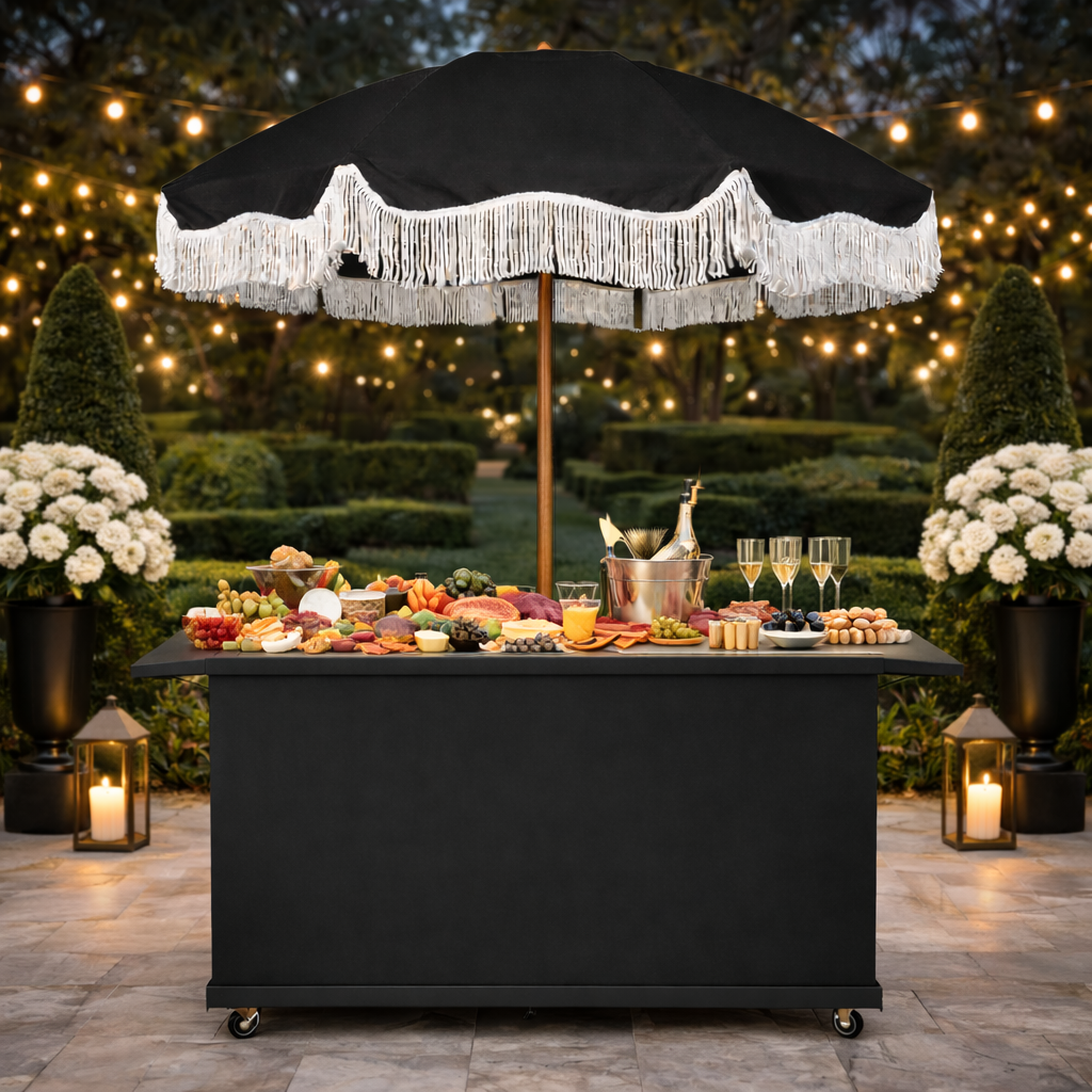 Collapsible Charcuterie Cart - Model 0107 - F