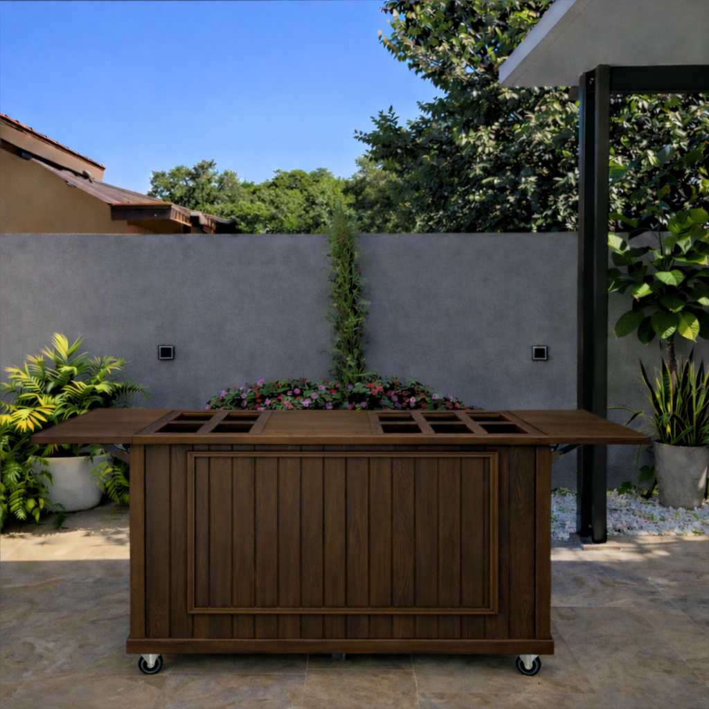 Collapsible Charcuterie Cart - Model 0107 - RS