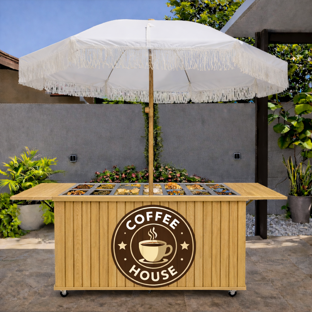 Collapsible Charcuterie Cart - Model 0107 - RS