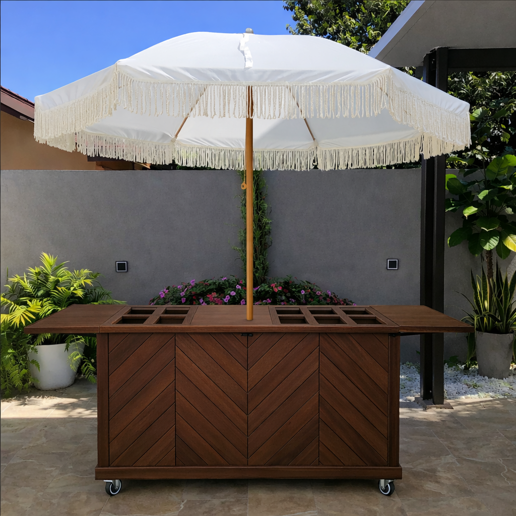 Collapsible Charcuterie Cart - Model 0107 - RH