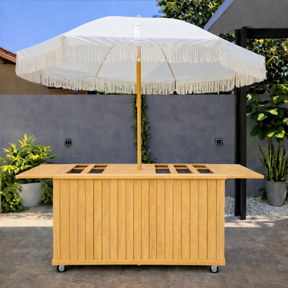 Collapsible Charcuterie Cart - Model 0107 - RS