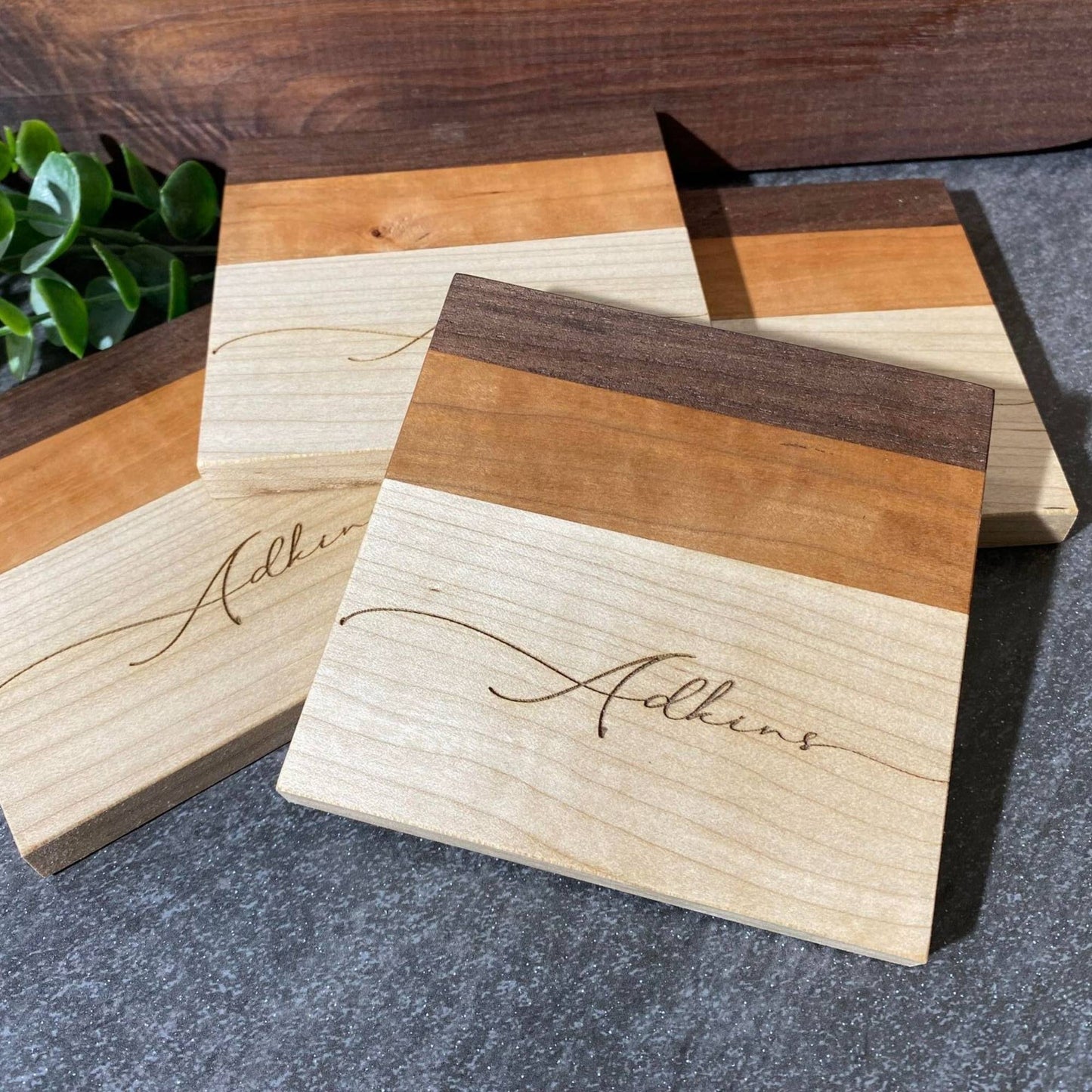Multi-Wood Coasters