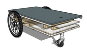 DIY General Purpose Cart Plan #0104 - Collapsible Available